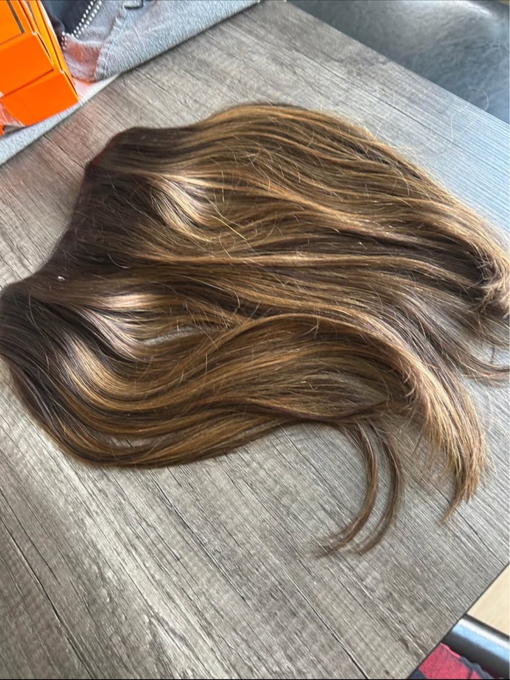 Brown Clip-In Hair Extensions- Human Hair
